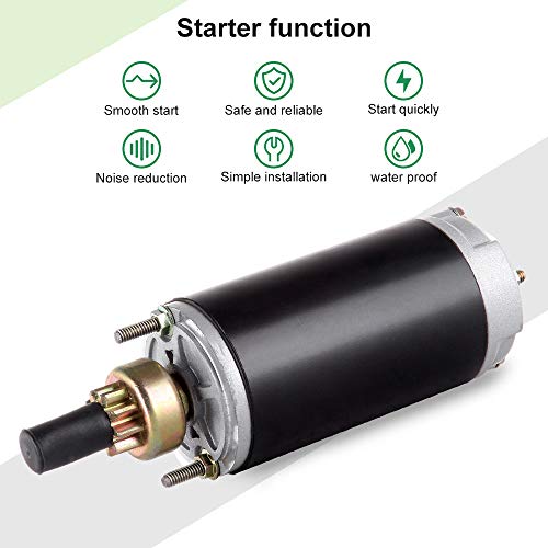 Image of SCITOO Starters New Compatible for Cub Cadet Tractors-Garden 2072 1987-1989 2082 1992-2000 for Toro Mowers-Fairway Groundsmaster 117 1985-1990 Mowers-Zero Turn 720-Z Tractor 1987 5774N SAB0026