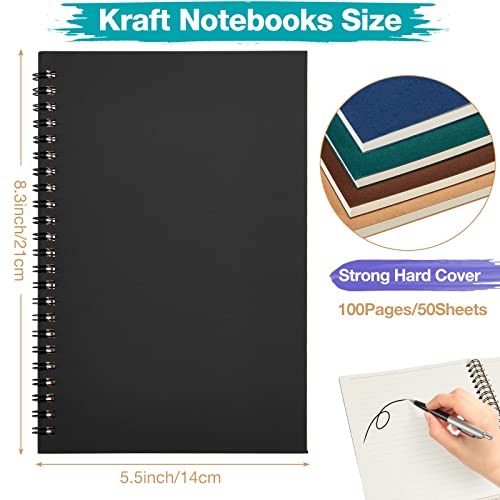 18 Pack A5 Spiral Notebook Ruled Journal Notebook Notepad Sketchbook Hardcover Lined Notebooks Journals For Office School Supplies, 5.5 X 8.3 #TOP1