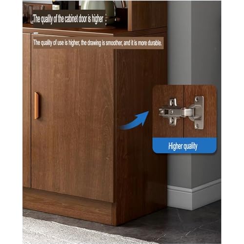 خزانة مطبخ خشبية عصرية مع باب من ان كيه اكس، 100 سم