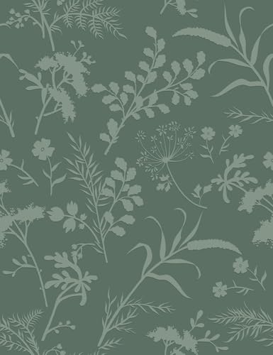 Heroad 17.7''x78.7'' Wood Grain Contact and 17.3''x78.7'' Sage Green Peel and Stick Wallpaper