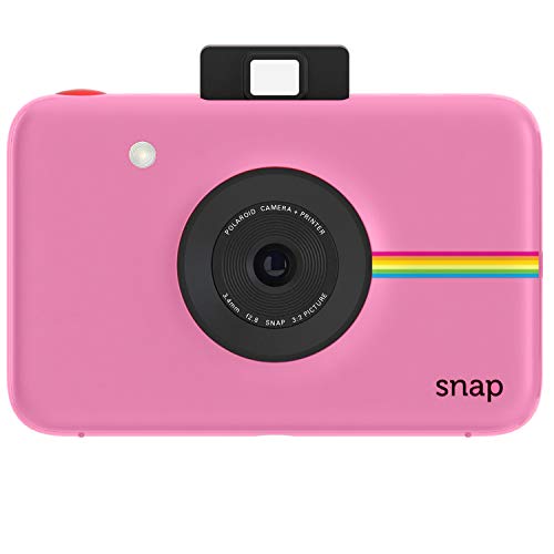 Polaroid Snap Instant Digital Camera (Pink) with ZINK Zero Ink Printing Technology