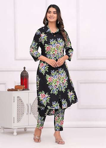 Image of TANISHA Women Co-Ord Set Kurta with Pant Set Outdoor Outfits Wear
