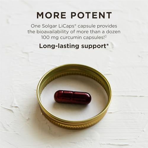 Solgar Full Spectrum Curcumin - 60 LiCaps, Pack of 2 - Superior Absorption - Brain, Joint & Immune Health - Non-GMO, Vegan, Gluten Free, Dairy Free - 120 Total Servings - image 4
