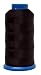 Mandala Crafts Bonded Nylon Thread for Sewing Leather, Upholstery, Jeans and Weaving Hair; Heavy-Duty; 1500 Yards Size 69 T70 (Chocolate Brown)