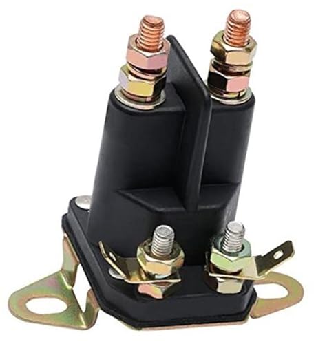 Clynex Interruptor de relé solenoide arranque for motores, MTD y Sears Craftsman Relé de arranque para tractor cortacésped