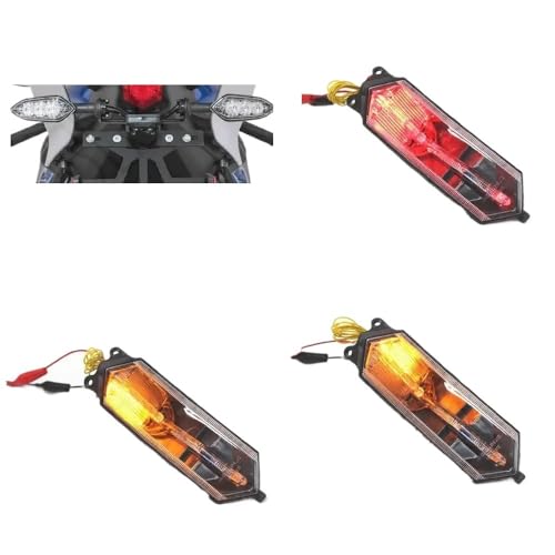 Luz trasera integrada para YZF R7 que elimina intermitentes externos 6
