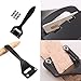 Metal Leather Skiver,Sharp Skiver with Comfortable Grip,Convenient Leather Working Tool with Three Skiver Blades for Leather Craft DIY,Leather Making,Leather Thinning