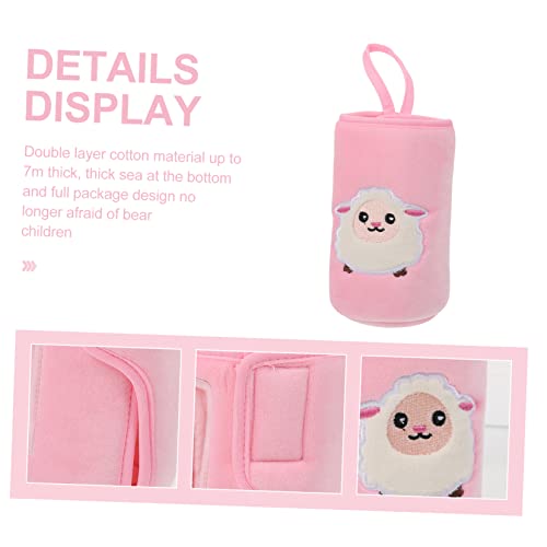 DOITOOL 1Pc Protetor De Garrafa Decorativa Tecido Anti-Queda Acessório De Alimentação Adorável Anti-