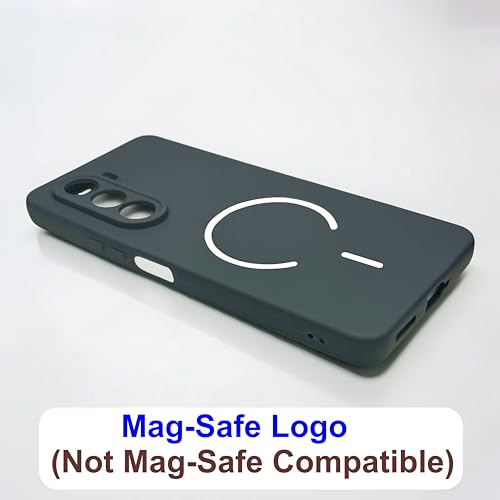 Image of SBMS Silicone Back Cover Case for OnePlus Nord CE6 Lite 5G | Soft Micro-Fibre Lining Inside | Magsafe Print On Back Side Camera Protection Bump | Shockproof Case OnePlus Nord CE 6 Lite (Green)