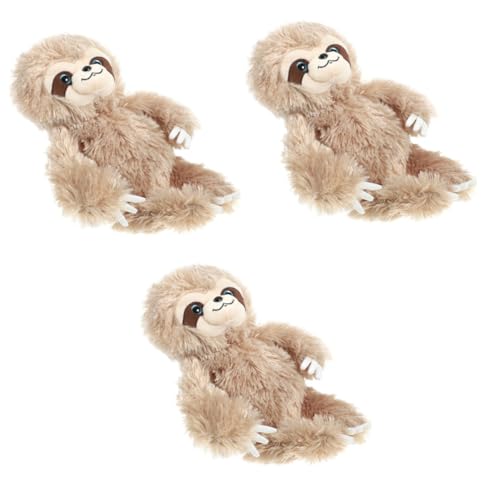 Peluche de sloth adorable Abaodam : lot de 3 pièces douces pour décoration