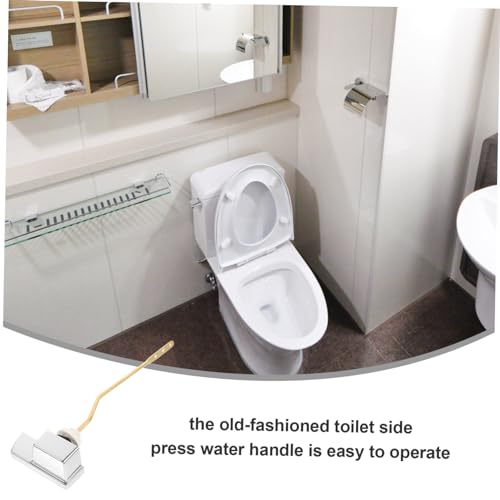 COOLHIYA Chave De Drenagem Do Vaso Sanitário Tanque De Água Alavanca De Descarga Do Tanque De Vaso S