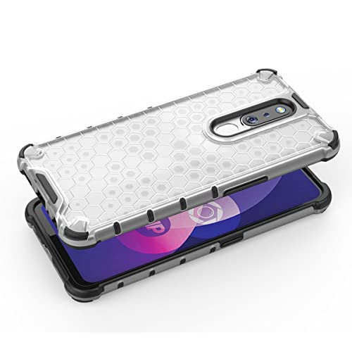Image of Glasgow Back Case Cover Designed for [ Oppo F11 Pro ] - Transparent