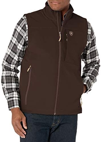 Ariat Male Vernon 2.0 Softshell Vest Coffee Bean Small