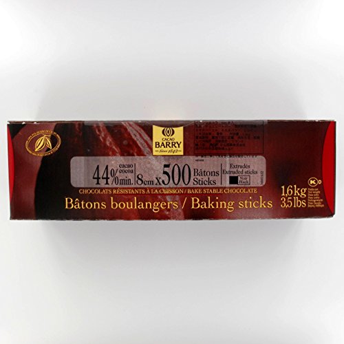 Bâtons de Chocolat pour Pain au Chocolat 500 Barres