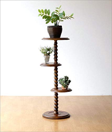 Amazon.co.jp: 花台 木製 おしゃれ 室内 玄関 アンティーク
