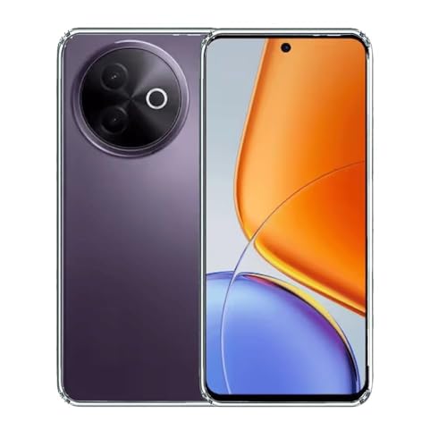 Image of COVERBLACK Flexible Rubber Case Back Cover for Compatible Model with Vivo V2443 / Vivo Y39 5G - Transparent