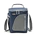 YMXDHZ Torba na chłodnicę, wędrówki, kemping, piknik, przenośny, izolowany plecak termiczny, dostawa na żywność, plecak na przerwę obiadową (kolor: szary, rozmiar: uniwersalny)