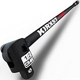 KIRXST 1/2 Inch Sq Drive Breaker Bar, 445 mm Pro Power Knuckle Breaker Flexi Bar, Flexible Handle Breaker Bar, Socket Wrench, Wheel Nut Spanner, Black