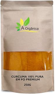 Cúrcuma Pura em Pó Premium | Açafrão Da Terra À Orgânica (250)