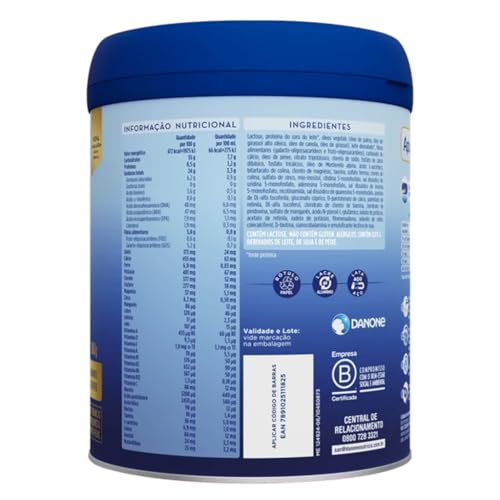 2 Latas- Aptamil Premium 1- Fórmula infantil em pó Danone - 800gr
