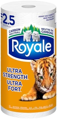Royale Ultra Strength Paper Towel, 1 Equal 2.5 Rolls, 123 Sheets per Roll — view 9