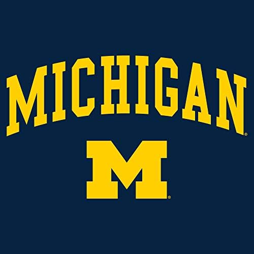 UGP Campus Apparel AS03 - Michigan Wolverines Arch Logo T-Shirt - Small - Navy - 2