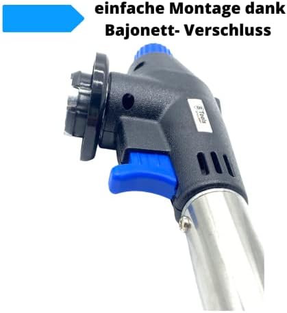 BTools Lampa lutownicza, palnik gazowy, nasadka palnika Bunsena, kartusz z butanem