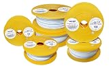 Cavo singolo LGY/ H05V- K 0,50 mm², 100 m, colore: Bianco/Blu