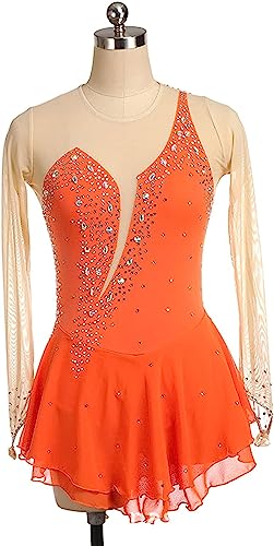 Exercício Correndo Elasticidade Terno de Patinação no Gelo Senhoras Meninas Vestido Collant Adequado