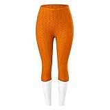Damen Leggings Hüftheben Sport Fitness Laufen Yogahosen Jogginghose mit hoher Taille