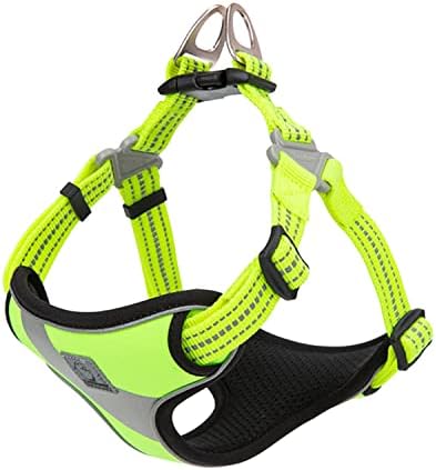 Dog Harness Safety Vest Step-in Style Reflective Adjustable Comfortable TLH5991(Blue,M)
