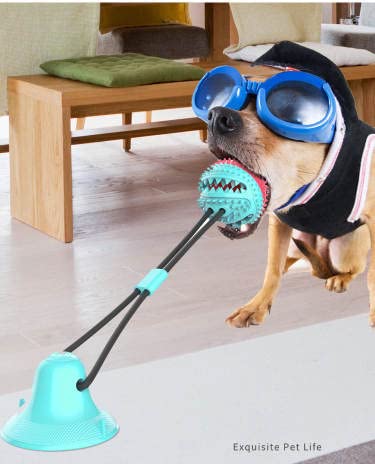 Dog Toys, Dog Chew Toys For Aggressive Chewers, Puppy Dog Training Treats Teething Rope Toys For Boredom, Dog Puzzle Treat Food Dispensing Ball Toys For Puppies Teething Small Dogs (Blue And Red) #TOP6