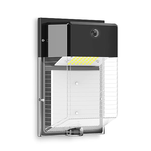 Ceena 30W Dusk to Dawn LED Outdoor Wall Light, 3900LM ETL Listed LED Wall Pack Lights, IP65 Waterproof Exterior Security Flood Light, 5000K LED Outdoor Lighting for Patio, Porch, Garage, 1 Pack