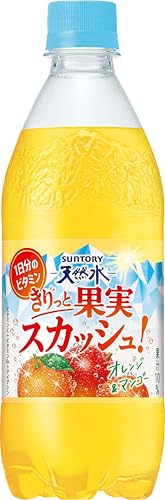 �T���g���[ �V�R�� ������Ɖʎ��X�J�b�V��! �I�����W���}���S�[ �ʏ`�Y�_ 500ml x24�{