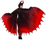 Forum Novelties Devil Theatrical Demon Wings, Red, Standard