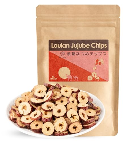 NaTruly(ナトゥリー) 楼蘭 なつめ チップス 60g ノンフライ 砂糖不使用 カリカリ食感 棗 無農薬 無添加