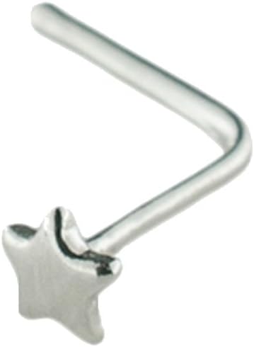 Mia GioielliGold 18ct (750) Star nose piercing, hypoallergenic, F-05298-0B03
