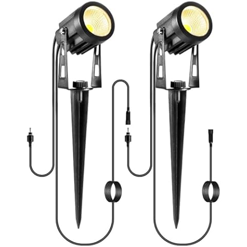 ALOVECO 2 Pack Landscape Lamps for Daisy Chain LED Landscape Lights Cover