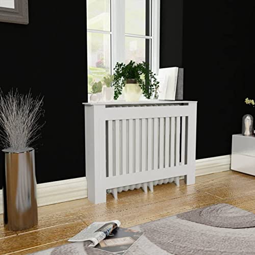 Keketa White MDF Radiator Cover Heating Cabinet 44
