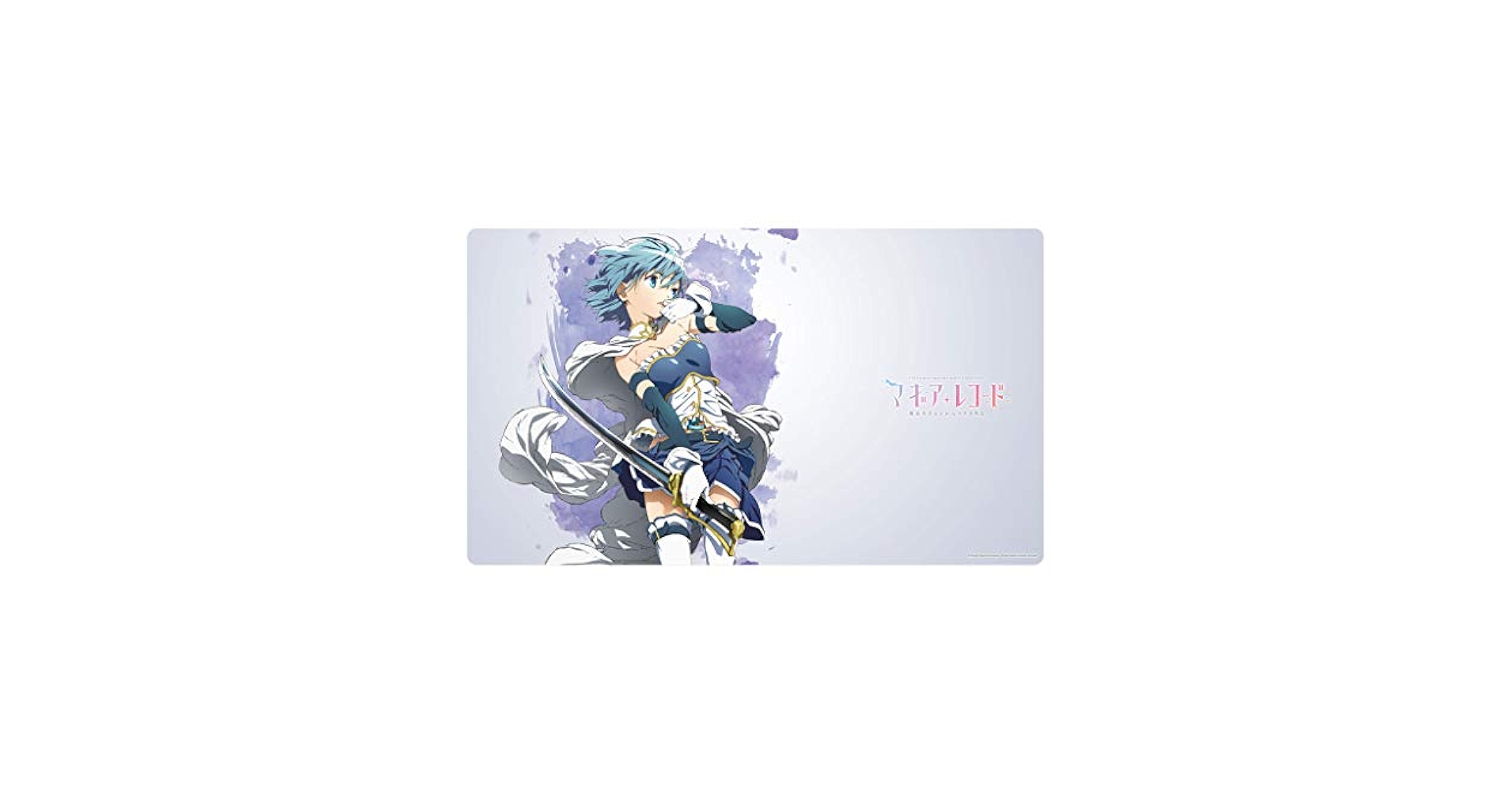 魔法少女まどか☆マギカ　美樹さやか　ラバーマット TVアニメ「マギアレコード 魔法少女まどか☆マギカ外伝」]ラバー