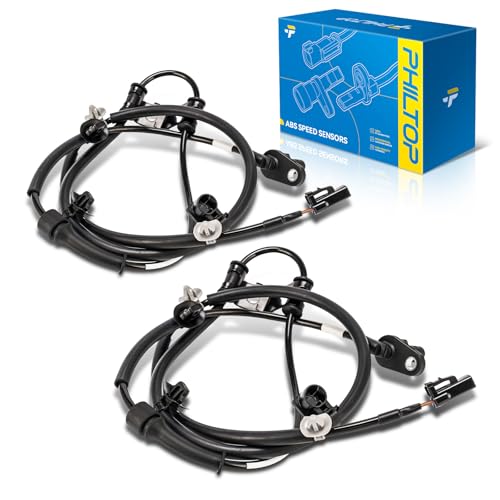 PHILTOP 2PC Set Front Left ABS Wheel Speed Sensor Fit for Hyundai, Kia