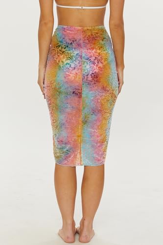 womens Tropea Shirred Skirt Dress, Casual, Beach Cover Ups for Women2