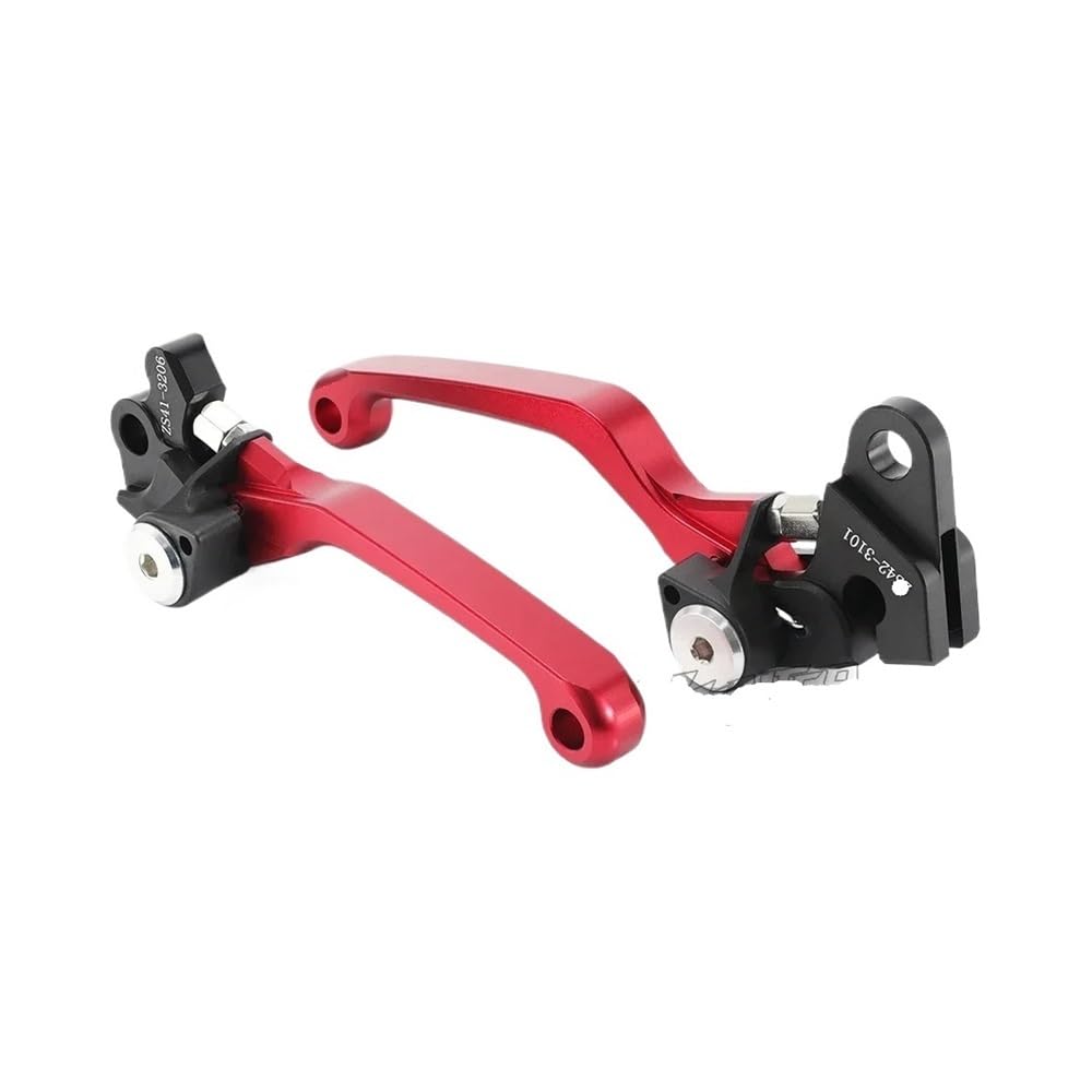 Dagmara Red For Crf125f Motorcycle Pivot Brake Clutch Levers For Crf 125F 125 F 2014-2024 Adjustable Folding Brakes Lever Accessories