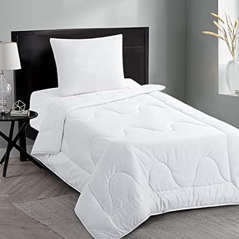 Aisbo Bettdecke 135x200 Sommer Decke - Dünne Sommerdecke Leicht 135 x 200 Steppdecke Bett Decken Cover