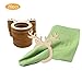 Produktbild Set mit 20 Hölzernen Serviettenringen, Serviettenhalter aus Elchförmigem Pappelholz, Geeignet für Hochzeit/Bankett/Jubiläum/Party/Geburtstag/Festival/Tischdekoration mit Taufe