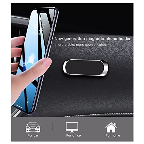 Image of HUMBLE Magnetic Phone Mount for Car Dashboard, Strong Magnet Universal Mount Holder Compatible with All Smartphones(Silver)