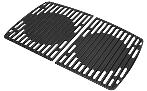 WELL GRILL Gusseisen Grillrost für Endars Urban, Explorer, Urban Pro, Explorer Pro Gasgrills, 2er-Pack Emailliertes Gussrost Grill Ersatzteile, Gute Wärmeleitfähigkeit
