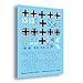 Techmod 72052 1/72 Messerschmitt Bf-109E-4 1940 Aircraft Wet Decal WWII