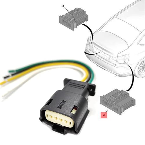 Arnés de 4 pines precableado con enchufe estable para Astra modelos 2016 a 2020 4