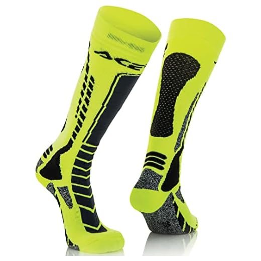 Acerbis Calcetines Moto Cross/Off Road MX Pro L-XL NERO-GIALLO